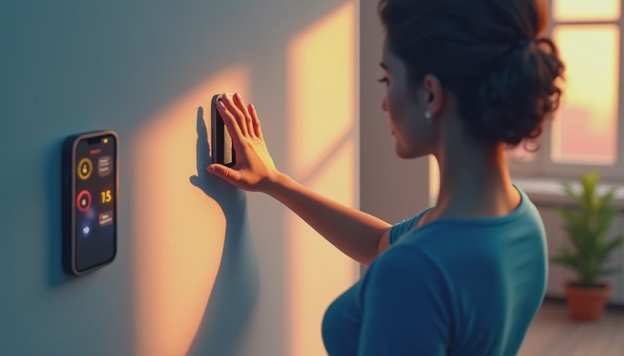 Visual context for smart switches for home automation
