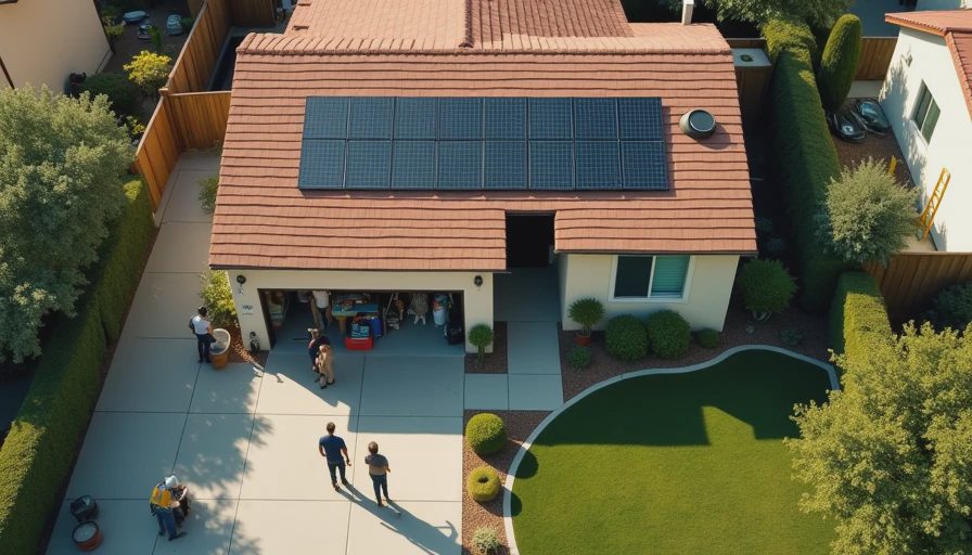 Illustration for best solar panels for home