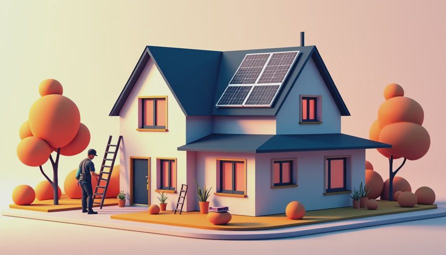 Visual context for diy solar panels for home