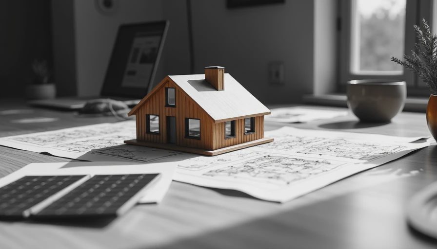 Visual context for energy efficient home plans
