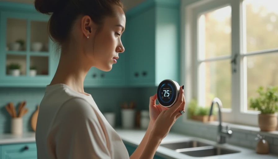 Visual context for smart home devices for energy efficiency